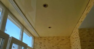 Натяжной потолок на балкон Заволжье, цена 6209 руб.