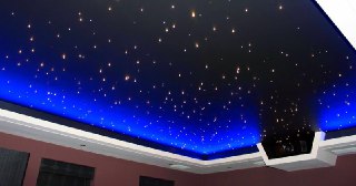 Натяжной потолок звездное небо Заволжье, цена от 5257 руб.