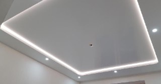 Светодиодные натяжные потолки Заволжье, цена от 1553 руб.